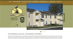 Desktop Screenshot of prairieapts.com